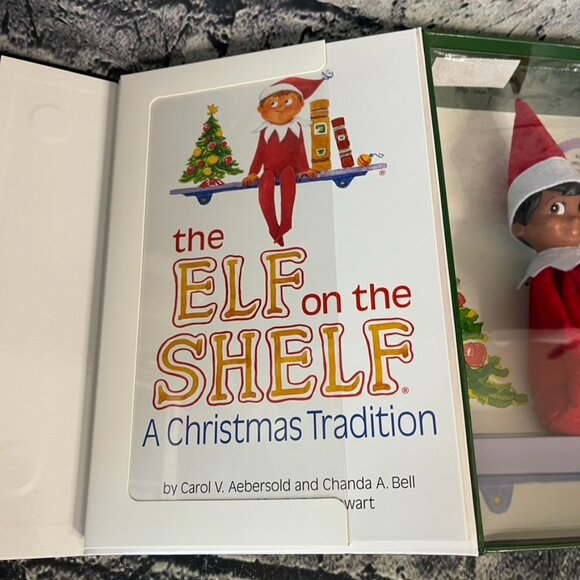The Elf On The Shelf Boy Christmas Tradition Box Set With Book Brown Eyes N - Picture 5 of 10
